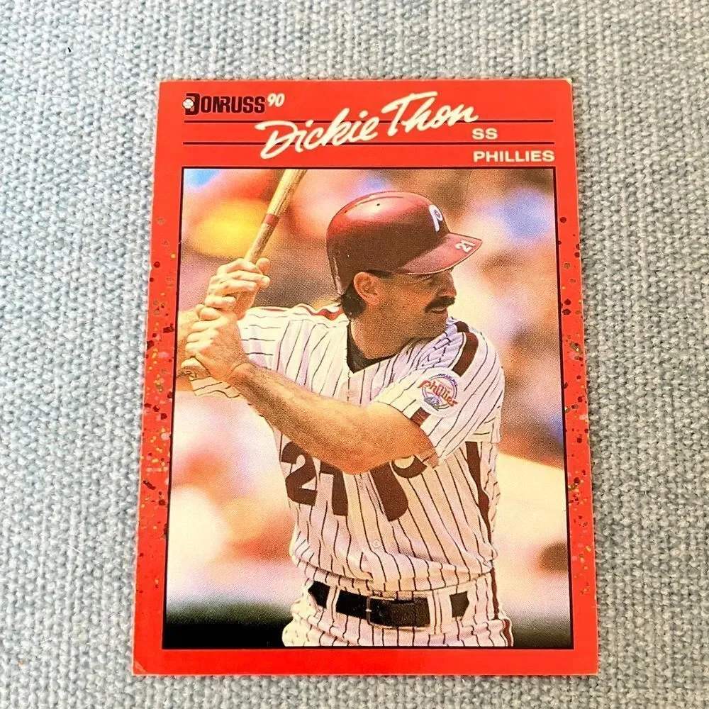 1990 Donruss Philadelphia Phillies Baseball Card Trading Card